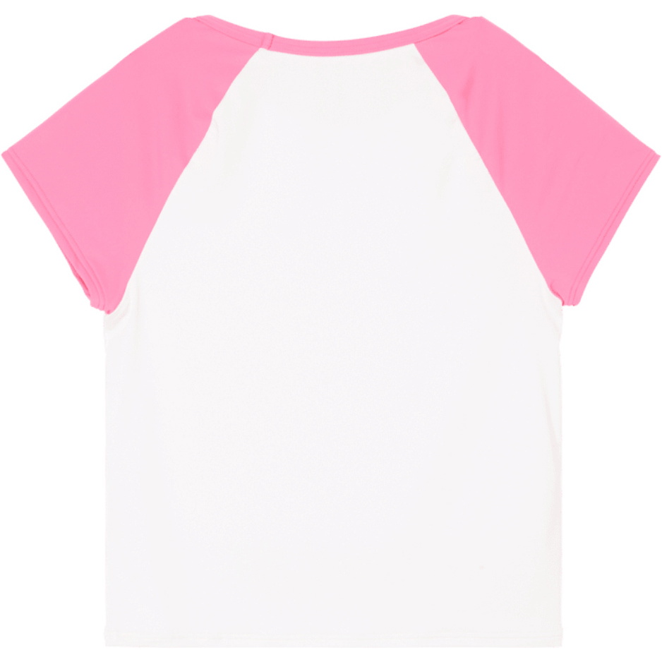2026 Roxy Womens Roxy Juicy Short Sleeve Lycra Rash Vest ERJWR03937 - Azalea Pink